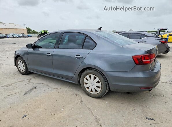3VW267AJ4GM297320 2016 VOLKSWAGEN JETTA Gray Rear right