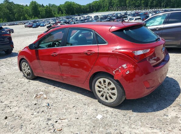 KMHD35LH0GU298023 2016 HYUNDAI ELANTRA Red Задня права чверть