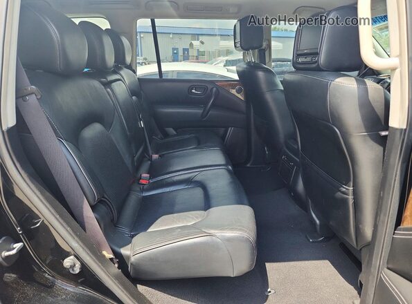 JN8AZ2NC2G9400970 2016 INFINITI QX80 Black Engine compartment view
