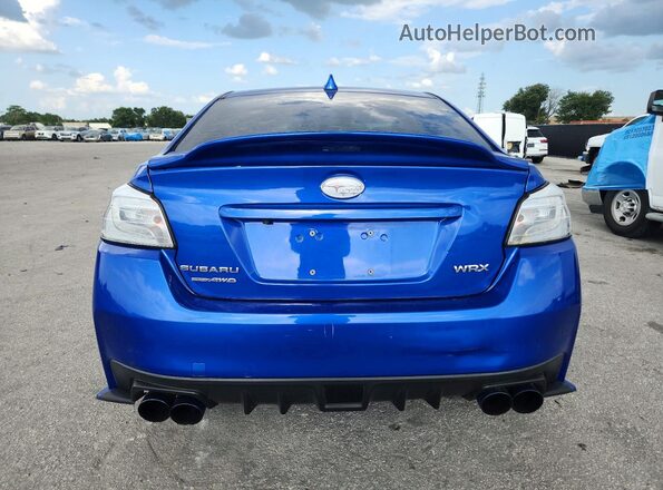 JF1VA1F62L8801545 2020 SUBARU WRX Blue Widok wnętrza z przodu