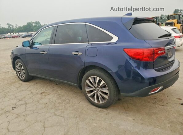 5FRYD4H47GB037949 2016 ACURA MDX Black უკანა მარჯვენა