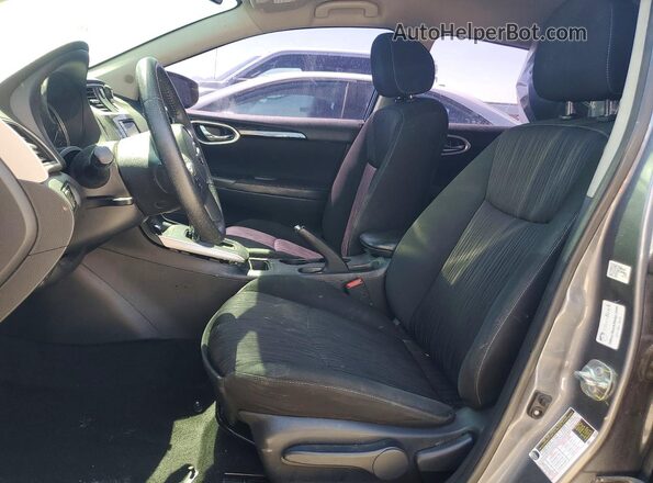 3N1AB7AP2KY415559 2019 NISSAN SENTRA Gray Dashboard view