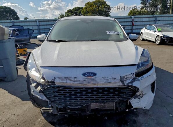1FMCU9G66MUB01151 2021 FORD ESCAPE White უკანა ხედი