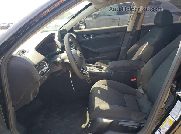 2HGFE2F23SH592834 2025 HONDA CIVIC Black Առջևի վահանակի տեսք