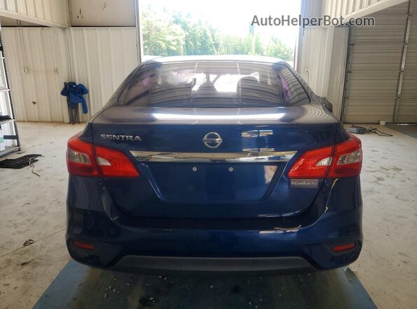 3N1AB7AP5KY246248 2019 NISSAN SENTRA Blue Front interior view