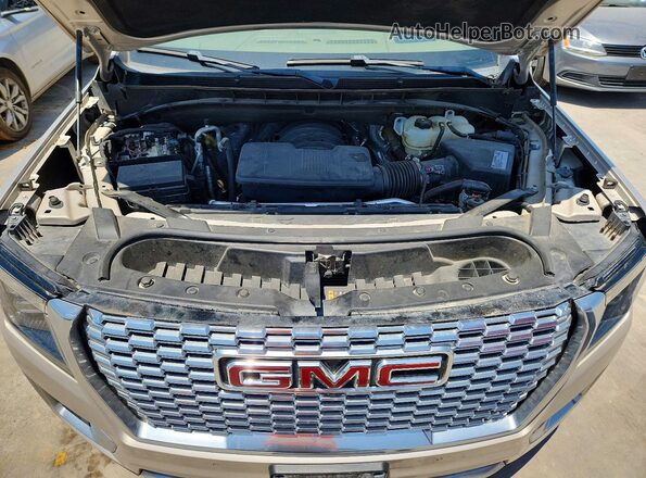 1GKS2DKL6MR158737 2021 GMC YUKON Tan Vista de la etiqueta del VIN