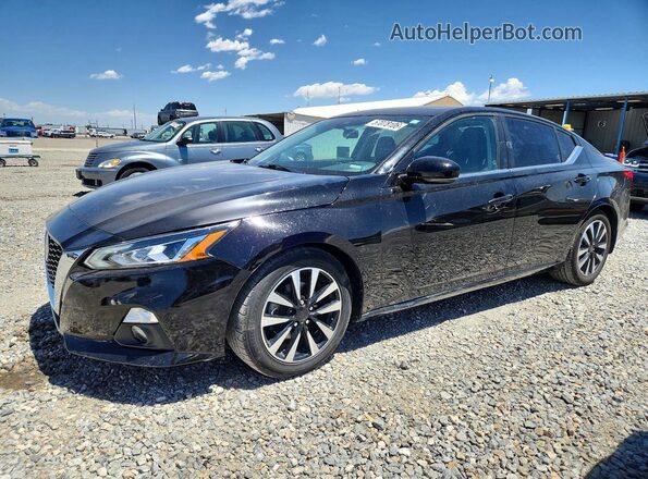 1N4AL4CV7LC222361 2020 NISSAN ALTIMA Black უკანა მარცხენა