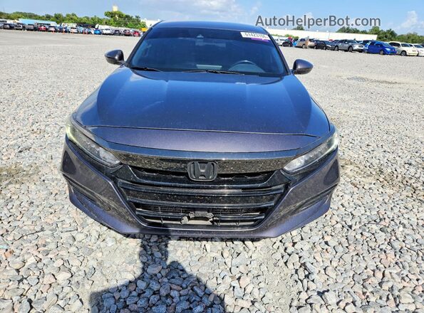 1HGCV1F3XKA103124 2019 HONDA ACCORD Gray Widok z tyłu