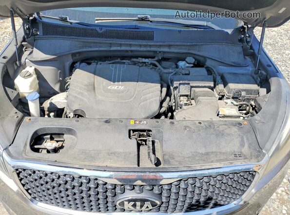 5XYPGDA57HG210967 2017 KIA SORENTO Серый Вид наклейки с VIN-кодом