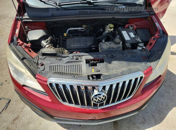 KL4CJASB8GB536606 2016 BUICK ENCORE Красный Вид наклейки с VIN-кодом
