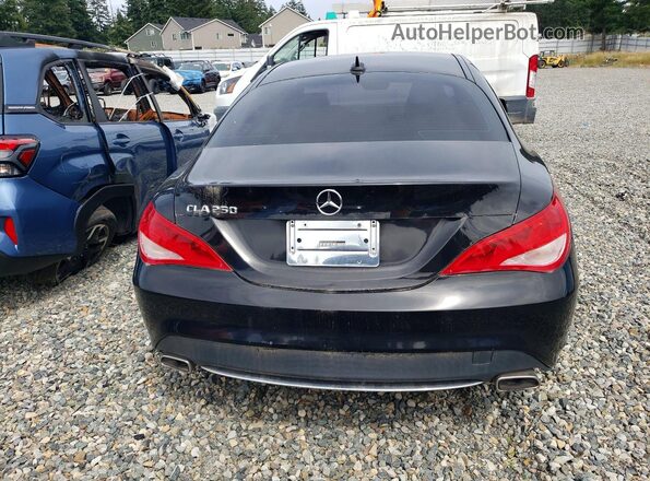 WDDSJ4EB4GN292424 2016 MERCEDES-BENZ C-CLASS Black Հետևի տեսք
