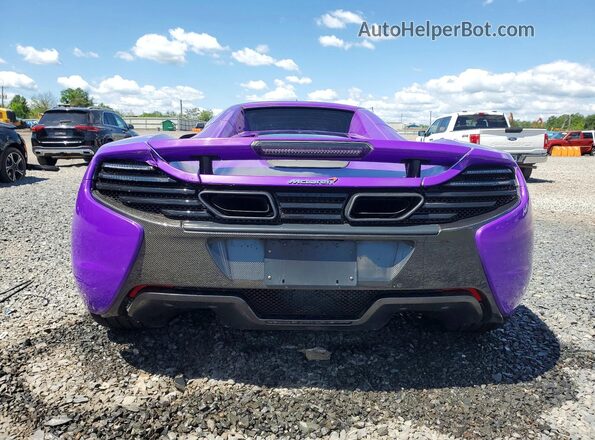 SBM11FAA8GW005912 2016 MCLAREN 650S Purple Հետևի տեսք