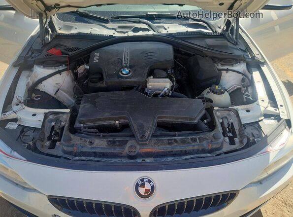 WBA3N7C51GK225750 2016 BMW 4 SERIES White Engine compartment view