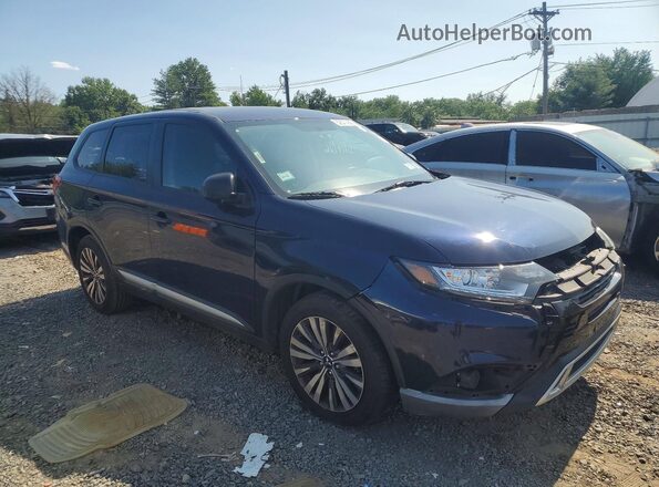 JA4AD2A3XLZ047253 2020 MITSUBISHI OUTLANDER Blue Widok z przodu