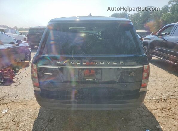 SALGS2EF8GA295590 2016 LAND ROVER RANGE ROVER Черный Вид салона спереди