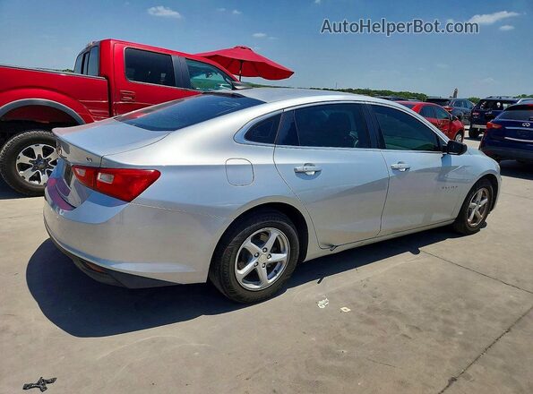 1G1ZB5ST5GF183109 2016 CHEVROLET MALIBU Серебряный Передняя правая четверть