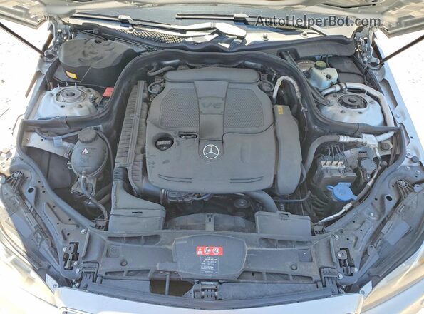 WDDHF5KB7GB228594 2016 MERCEDES-BENZ E-CLASS Silver Engine compartment view