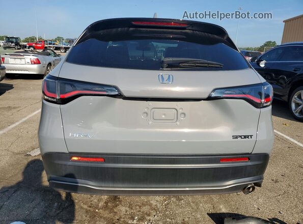 3CZRZ2H59SM704278 2025 HONDA HR-V Серый Вид салона спереди