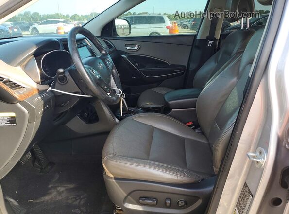 KM8SR4HF3HU181092 2017 HYUNDAI SANTA Gray Vista del salpicadero