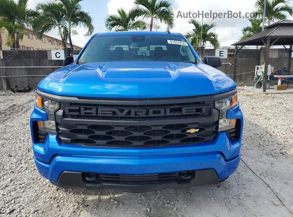 3GCPABEK2SG297739 2025 CHEVROLET SILVERADO Blue Widok z tyłu