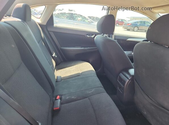 3N1AB7AP8KY282449 2019 NISSAN SENTRA Серебряный Вид задней части салона