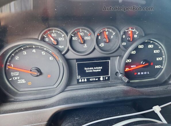 1GTRUAEK1RZ297638 2024 GMC SIERRA Gray Widok tylnych siedzeń