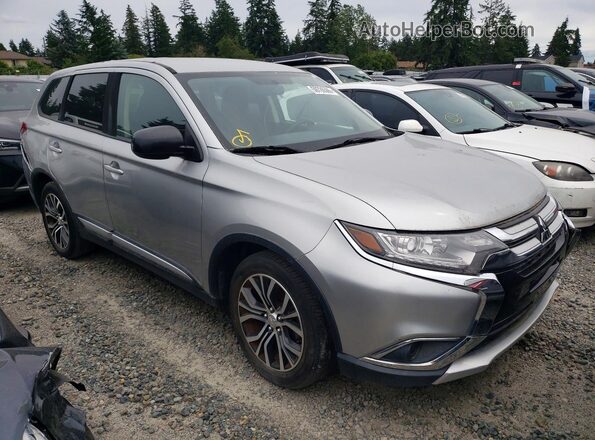 JA4AD2A35JJ004211 2018 MITSUBISHI OUTLANDER Silver Вид спереду