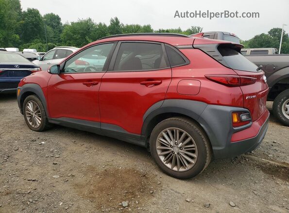 KM8K6CAA2KU325448 2019 HYUNDAI KONA Red უკანა მარჯვენა