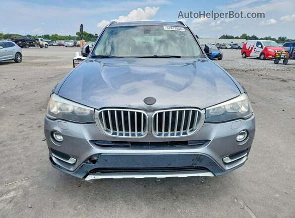 5UXWX9C51H0T01582 2017 BMW X3 Silver Vista trasera