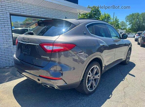 ZN661YUS3JX269795 2018 MASERATI LEVANTE Charcoal Передня права чверть