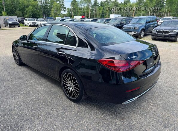 W1KAF4HB8PR077985 2023 MERCEDES-BENZ C-CLASS Black Առջևի աջ