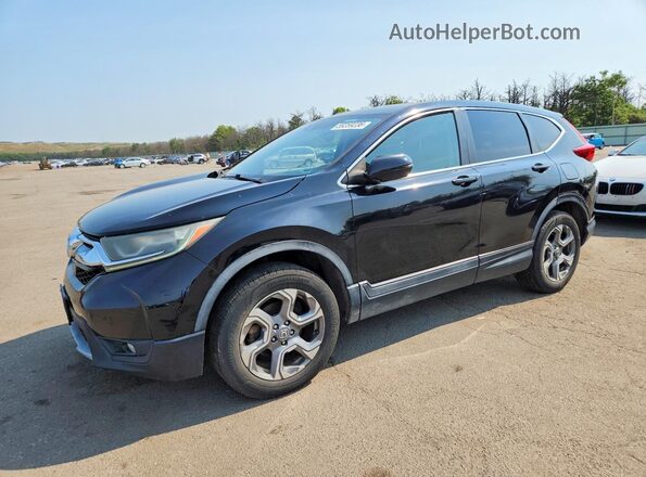 2HKRW2H8XHH644373 2017 HONDA CR-V Black Հետևի ձախ