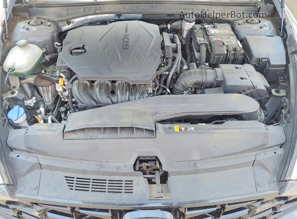 5NPEF4JA7LH060979 2020 HYUNDAI SONATA Gray Widok komory silnika