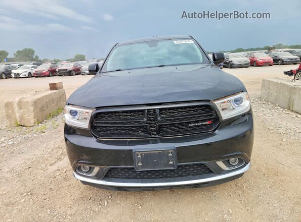 1C4RDJFG8GC442393 2016 DODGE DURANGO Черный Вид сзади