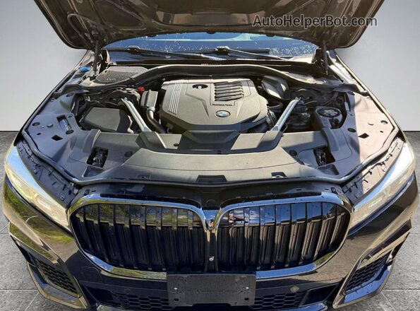 WBA7T4C03NCK23662 2022 BMW 7 SERIES Black წინა პანელის ხედი