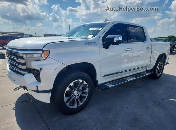 1GCUDJET8NZ500537 2022 CHEVROLET SILVERADO White Հետևի ձախ