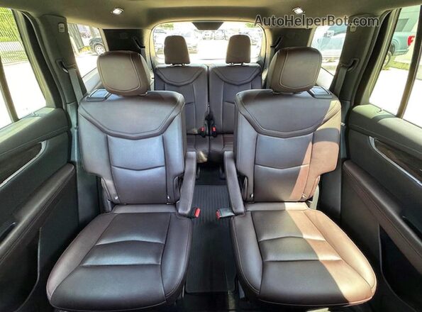 1GYKPCRS4MZ181724 2021 CADILLAC XT6 White Սալոնի հետևի տեսք
