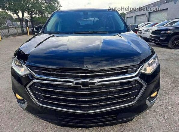 1GNERGKW7MJ168621 2021 CHEVROLET TRAVERSE Black Widok z tyłu