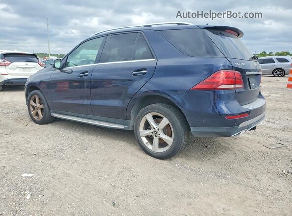 4JGDA5JB3HA937034 2017 MERCEDES-BENZ GLE Blue Tył prawy