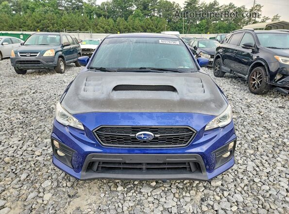 JF1VA1C61K9810461 2019 SUBARU WRX Blue Հետևի տեսք