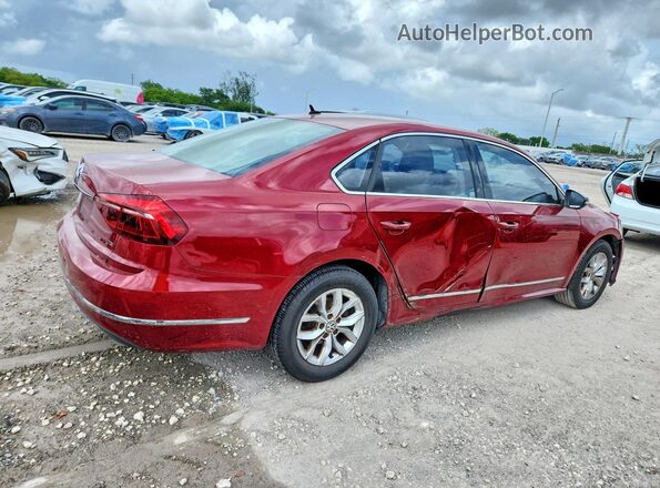 1VWAT7A35HC049750 2017 VOLKSWAGEN PASSAT Burgundy Front right