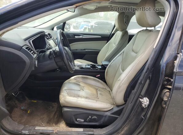 3FA6P0K98GR369822 2016 FORD FUSION Черный Вид панели приборов