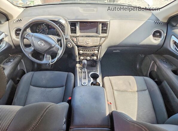 5N1DR2MM5HC659326 2017 NISSAN PATHFINDER Silver Widok zestawu wskaźników