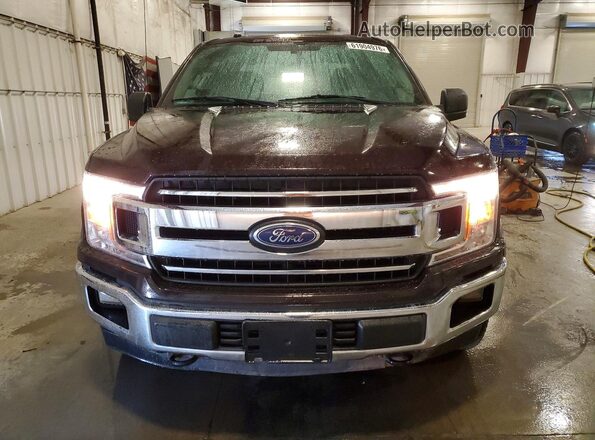 1FTEW1E57JKF43012 2018 FORD F150 Burgundy Հետևի տեսք