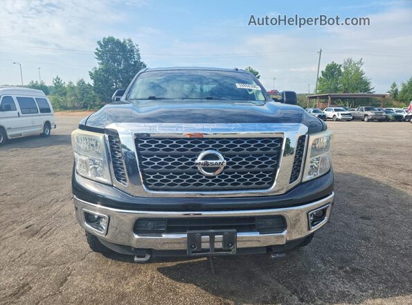 1N6BA1F44GN515860 2016 NISSAN TITAN Черный Вид сзади