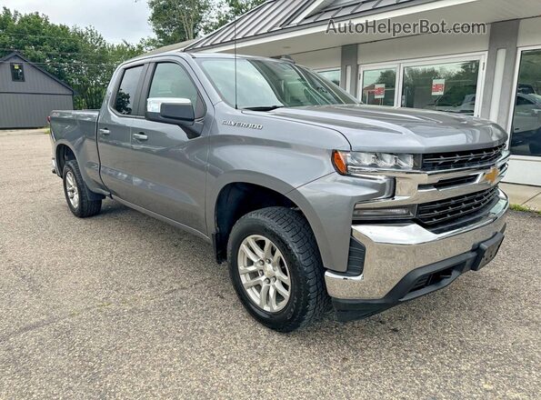 1GCRYJEK6NZ126060 2022 CHEVROLET SILVERADO Серый Задняя левая четверть