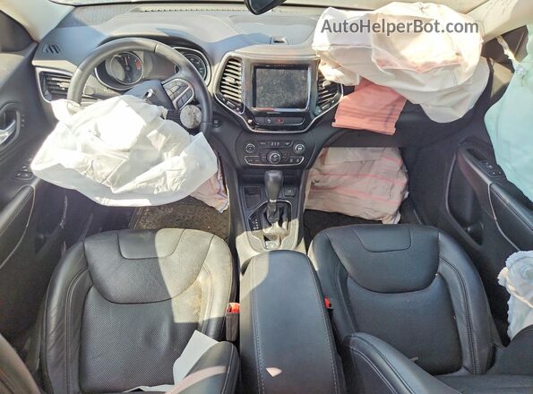 1C4PJLDB7LD623993 2020 JEEP CHEROKEE Gray ხელსაწყოთა პანელის ხედი