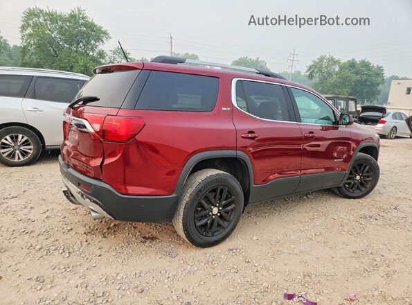 1GKKNMLS7JZ232210 2018 GMC ACADIA Красный Передняя правая четверть