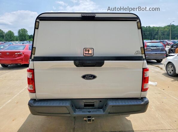1FTMF1CB6MKE25784 2021 FORD F150 White წინა სალონის ხედი