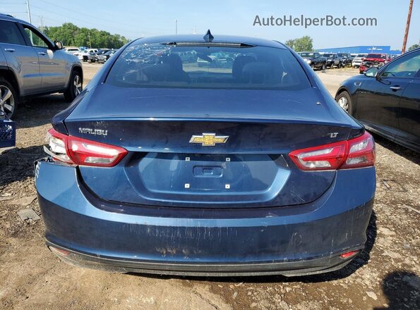 1G1ZD5ST1NF130737 2022 CHEVROLET MALIBU Blue Widok wnętrza z przodu
